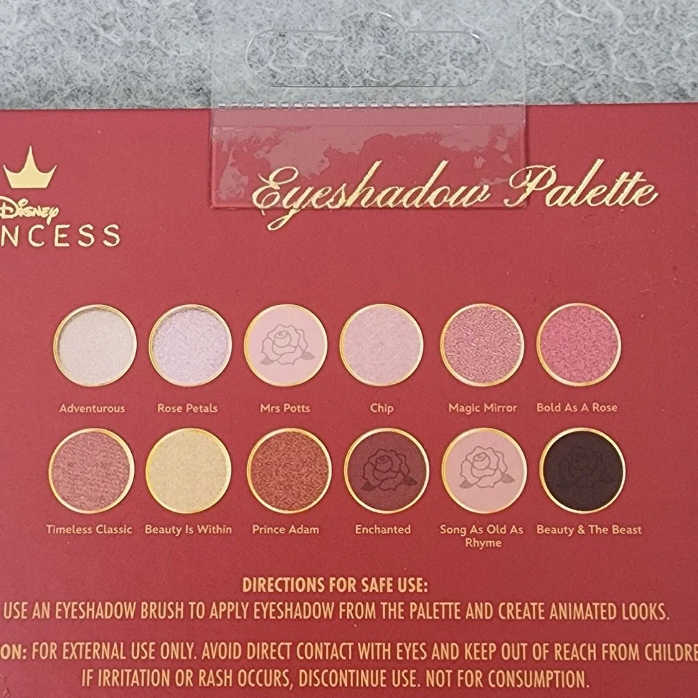 Disney Princess Belle 12 Eyeshadow‎ Palette With Mirror